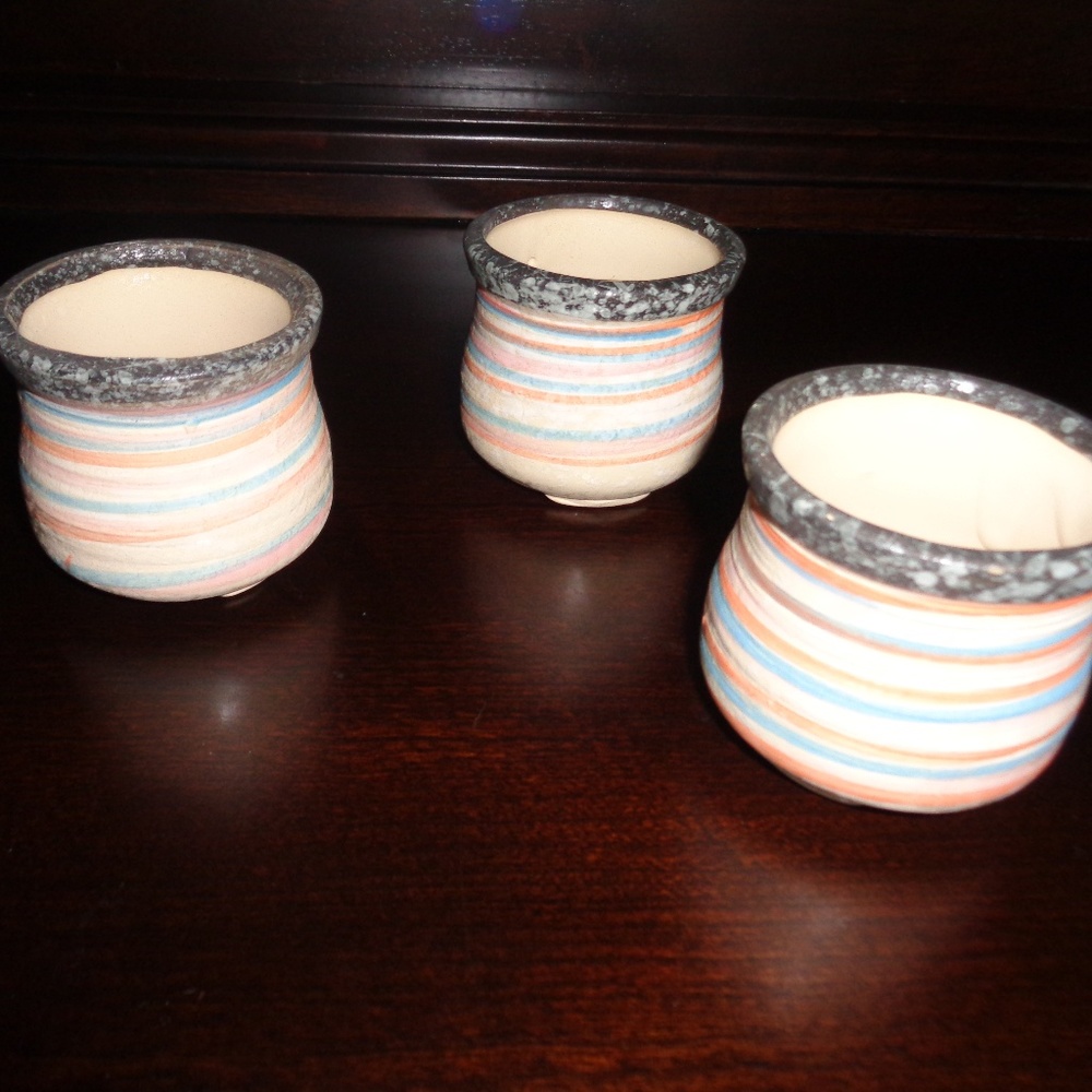 Southwestern Flower Pot - Set of 3